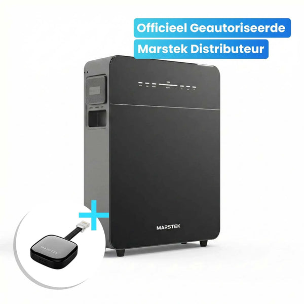 Marstek Venus E 3.0 thuisbatterij 5,12 kWh plug-and-play met 2.500W vermogen en 10 jaar garantie
