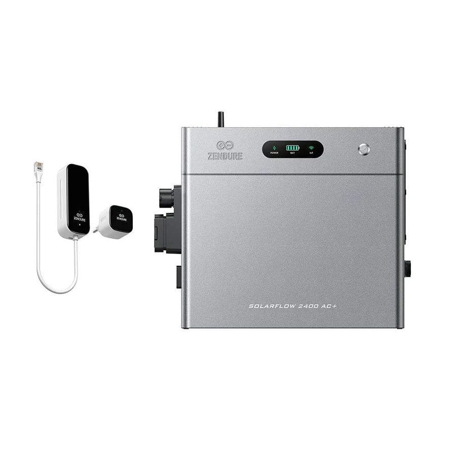 Zendure SolarFlow 2400 AC premium thuisbatterij 7,68 kWh uitbreidbaar met MPPT-zon ingangen en top app